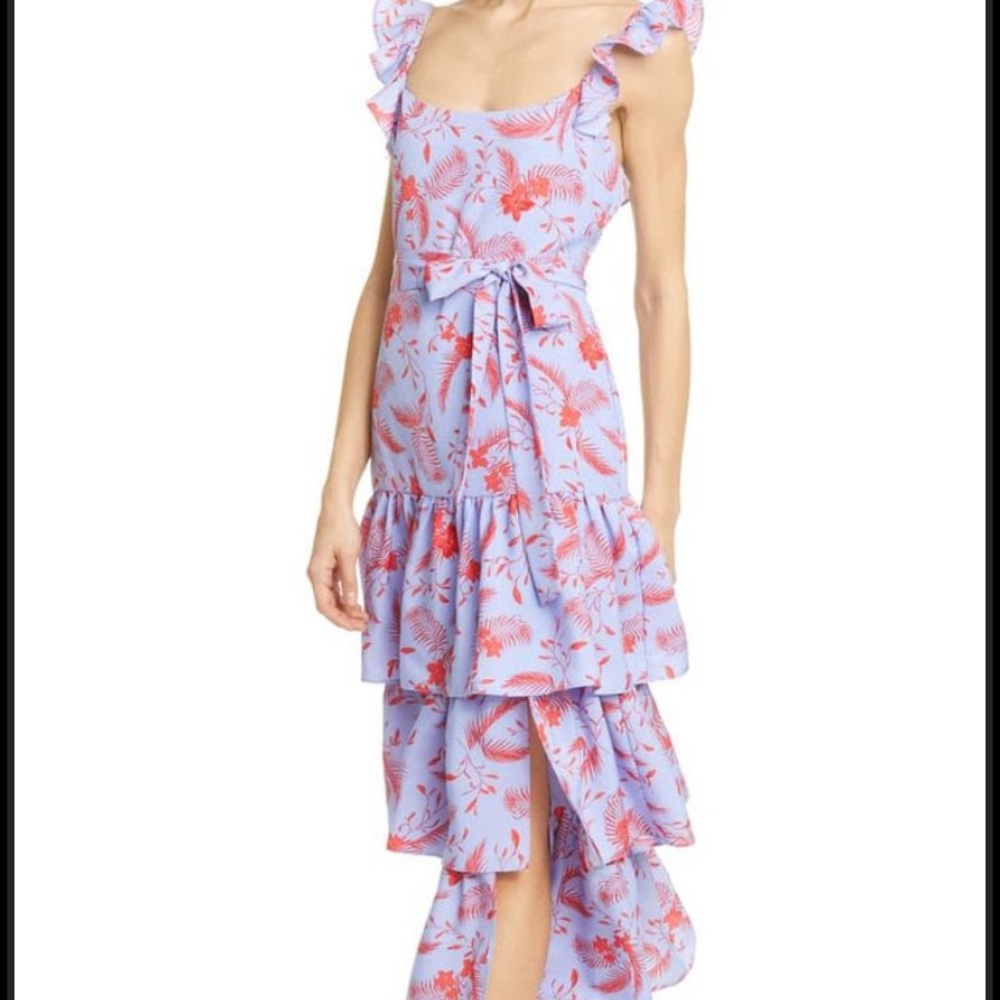 Likely Juno tiered floral dress